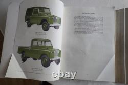 Land Rover Workshop manual Parts one & two series 11 & 11A Part numbers 606407/8