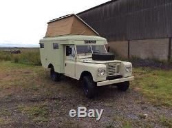 Land Rover camper ex ambulance series 2 off road camping go any were