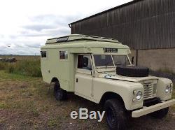 Land Rover camper ex ambulance series 2 off road camping go any were