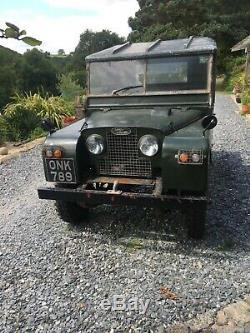 Land Rover series 1 80inch with Aluminium bulkhead