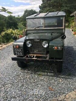 Land Rover series 1 80inch with Aluminium bulkhead