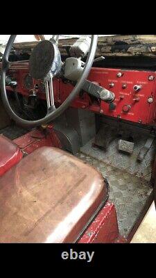 Land Rover series 1 fire engine
