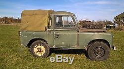 Land Rover series 2A, 1971, 2.25 Diesel, fitted with overdrive