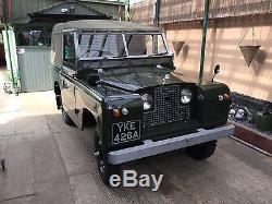 Land Rover series 2a 1963. Restored