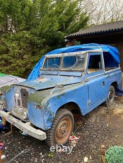 Land Rover series 2a 1965 full canvas previous owner logan scott bowde