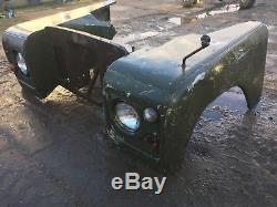 Land Rover series 2a front wings and slam panel