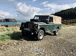 Land Rover, series 3, 109, 1979, 2.25L n/a petrol, soft top- GALVANISED CHASSIS