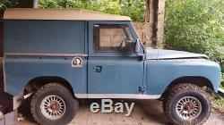 Land Rover series 3 1972 tax and mot exempt