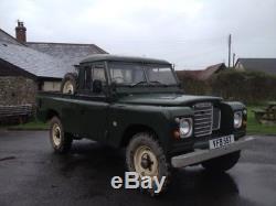 Land Rover series 3 6 Cylinder 109 Highly Original Best Available