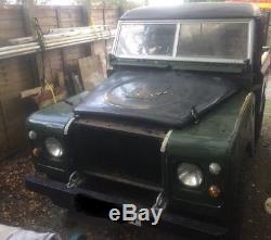 Land Rover series 3 88 pickup style V8 PROJECT VEHICLE