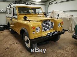 Land Rover series 3 LWB 109 dual tank project