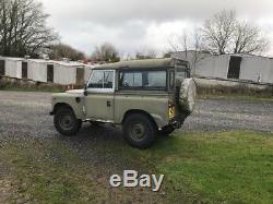 Land Rover series 3, Project, Galvanised chassis, bulkhead