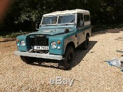 Land Rover series 3 SWB 88 galvanised chassis