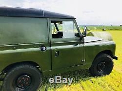 Land Rover series 3 tax and mot exempt exceptional condition