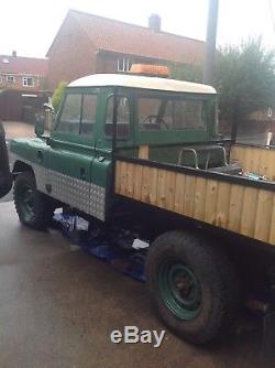 Land Rover series 3 tipper 1972