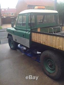 Land Rover series 3 tipper 1972