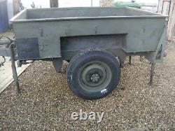 Land Rover series Sankey 3/4 ton military trailer