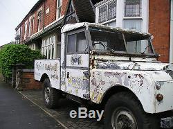 Land Rover series one 107 with 107 reg