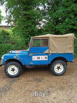 Land Rover series one, 1949, 80, soft top