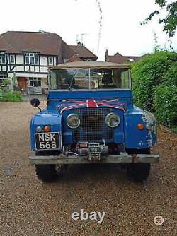 Land Rover series one, 1949, 80, soft top