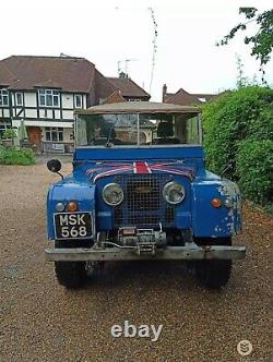 Land Rover series one, 1949, 80, soft top