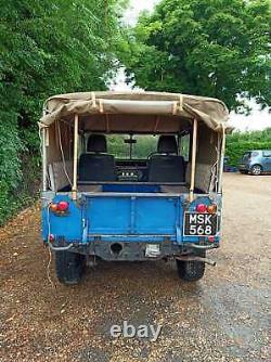 Land Rover series one, 1949, 80, soft top