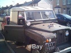Land Rover series swb 2A 1964, mot and on the road, 2.5n/a diesel engine