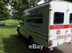 Land rover 109 series 3 ambulance, make a great camper