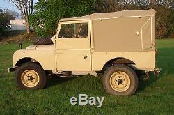 Land rover series 1 1958 88, Galvanised chassis, over drive, capstan winch