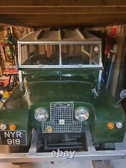 Land rover series 1 for restoration relisted