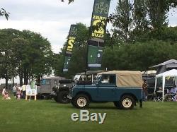 Land rover series 2 1960 with Fairey o/d and rare Turner Winch. Mint