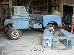 Land rover series 2 1966 Barn Find abandoned project ready for renovation