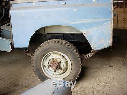 Land rover series 2 1966 Barn Find abandoned project ready for renovation