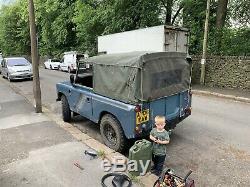 Land rover series 2 2a 3 88 Canvas Roof Rag Top