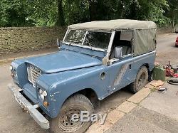 Land rover series 2 2a 3 88 Canvas Roof Rag Top
