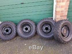 Land rover series 2 2a 3 90 defender LWB 235 70R 16 wheels and tyres