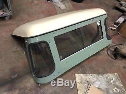 Land rover series 2 And 3 truck cab pick up roof with Seatbelts And Fixings