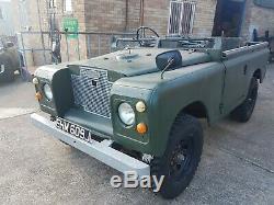 Land rover series 2a 1970 with logbook, complete with replacement chassis