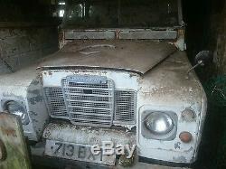 Land rover series 2a 88 inch swb barn find