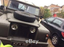 Land rover series 2a Lwb 1968 with overdrive