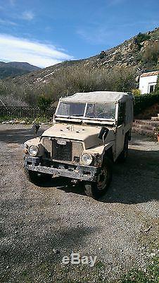 Land rover series 2a, light weight 1969 for Restoration lhd in spain uk reg