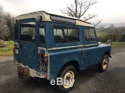 Land rover series 2a petrol county on galvanised chassis with free wheeling hubs