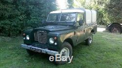 Land rover series 3 109 pick up, diesel, tax exempt, ifor williams canopy, offers