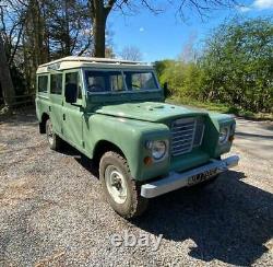 Land rover series 3 109 safari station wagon