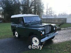 Land rover series 3 88 1975 galvanised chassis