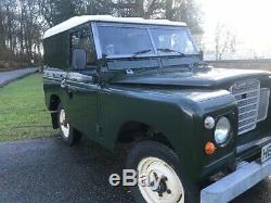 Land rover series 3 88 1975 galvanised chassis
