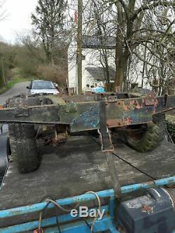 Land rover series 3 Chassis with V5