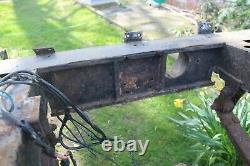 Land rover series 3 rolling chassis with logbook and vin plate