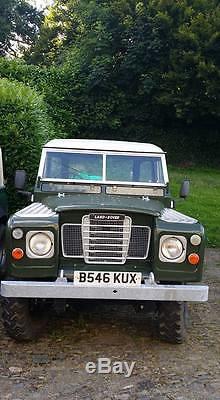 Land rover series 3 unfinished project all the hard work`s done