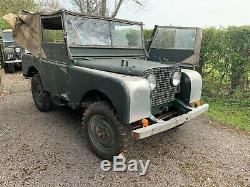Land rover series one 80 inch 1950